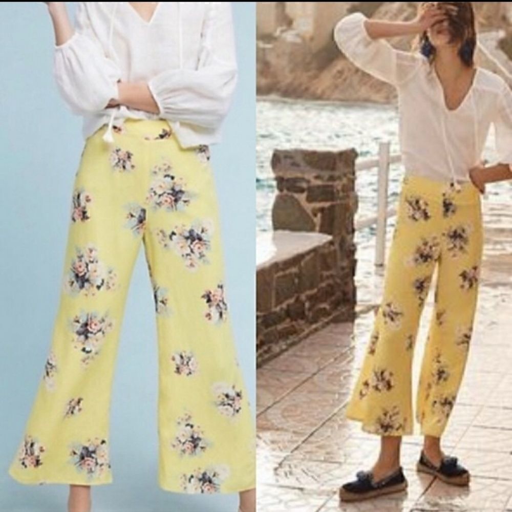 Anthropologie Talese Wide Legs Size 6